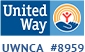RIF NOVA's United Way badge